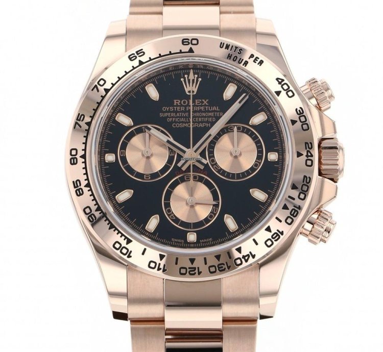 Rolex Daytona 116505 Automatic Red Gold New