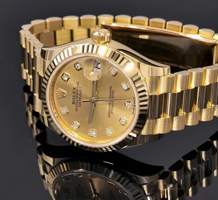 Rolex Datejust 31 Diamonds Champ