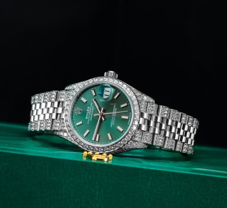 Rolex Datejust 31 Full Iced