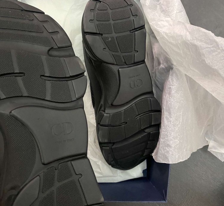 Dior B22 Sneakers Black Silver