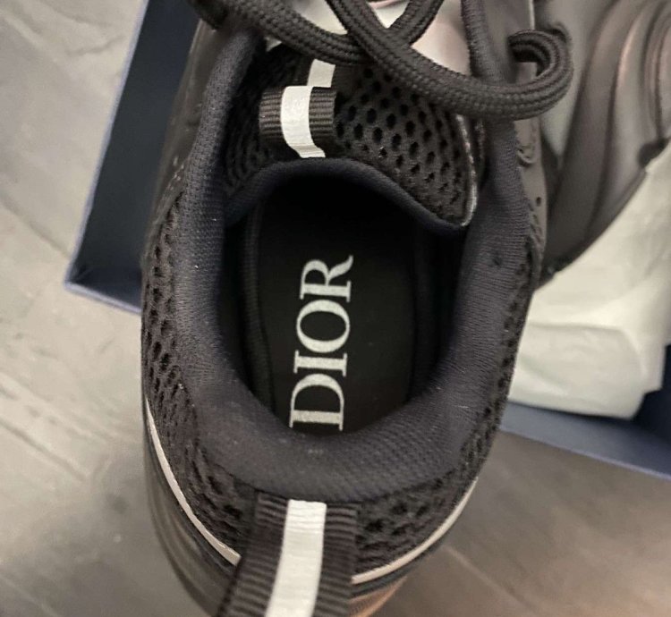 Dior B22 Sneakers Black Silver
