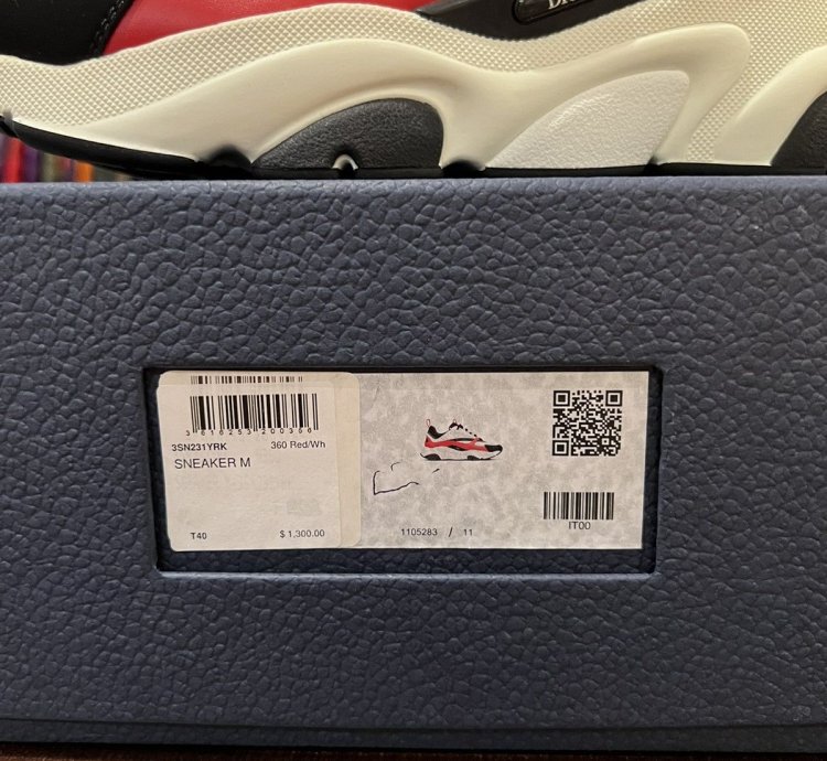 Dior B22 Sneakers Brand New