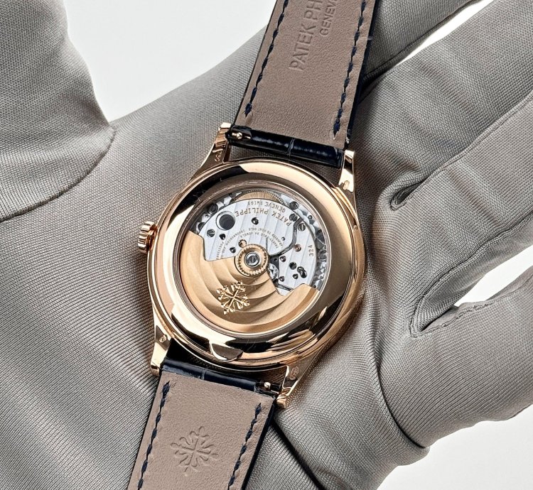 Patek Philippe Annual Calendar Complications 5396r-015 Annual Calendar Rose Gold Blue Dial 2019
