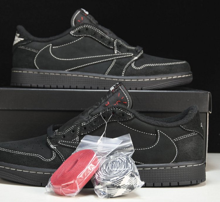 Travis Scott X Air Jordan 1 Low Og Sp black Panthom