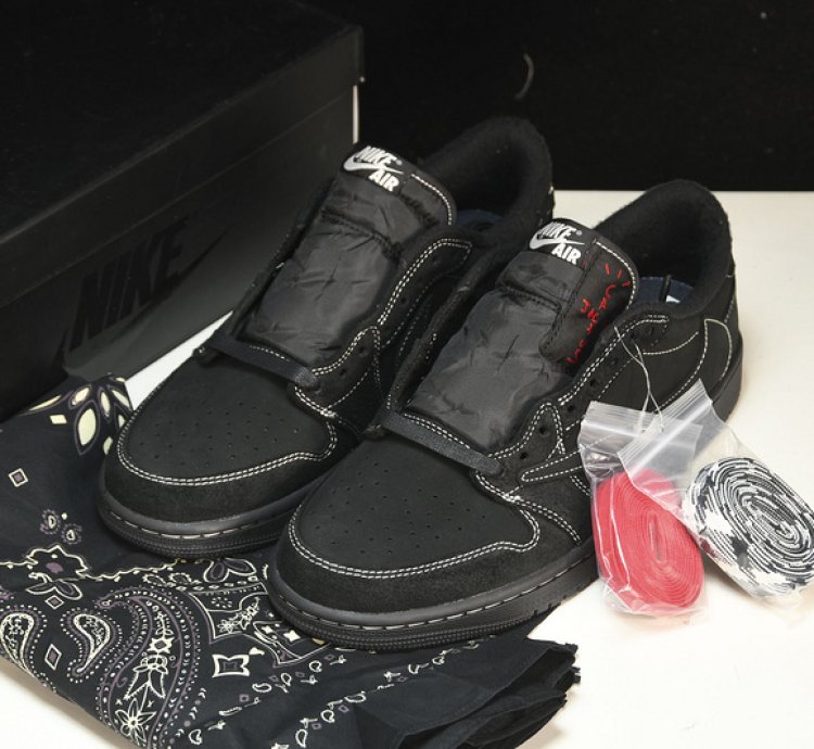 Travis Scott X Air Jordan 1 Low Og Sp black Panthom
