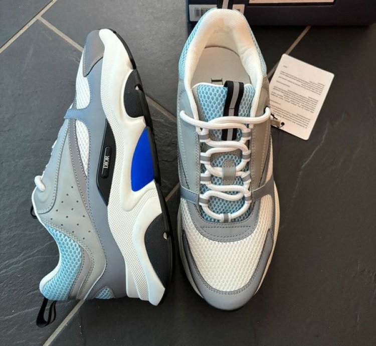 Dior B22 Sneakers Grey Blue