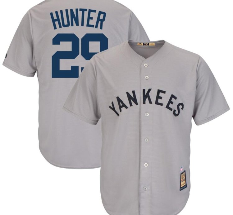 Atlanta Braves Hank Aaron White Throwback Jersey