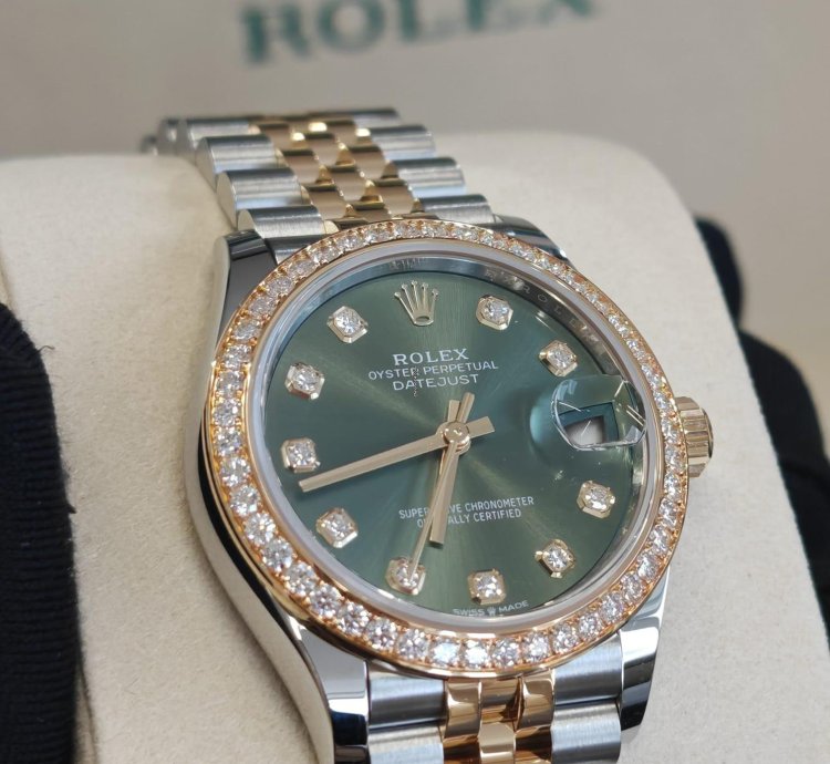 Rolex Datejust 31 Green Jub