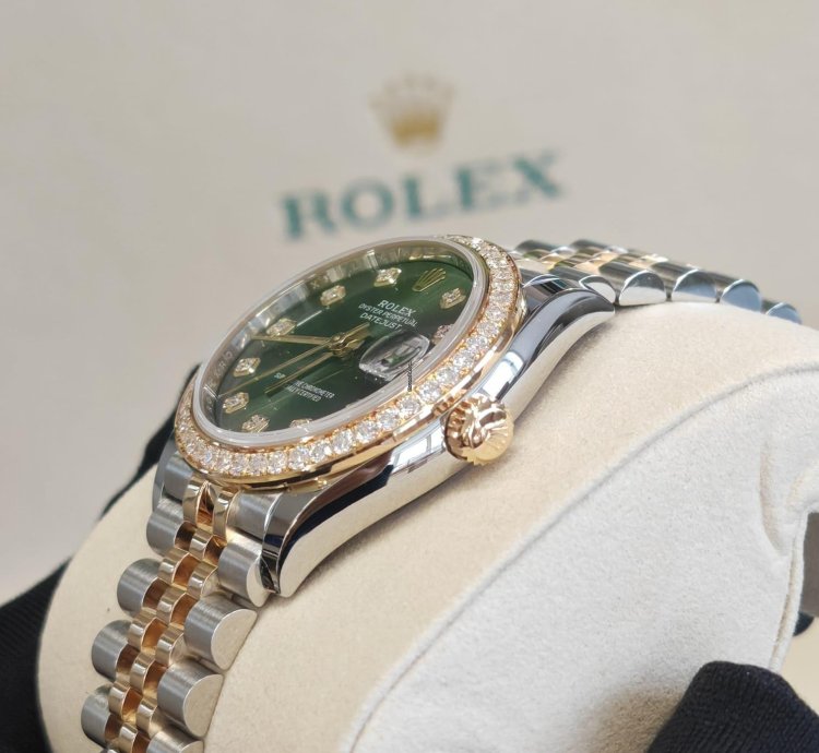 Rolex Datejust 31 Green Jub