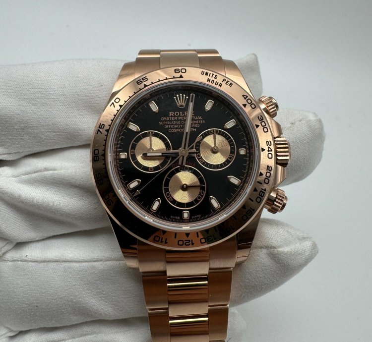 Rolex Daytona 116505 Everose Gold Black Dial New 2022