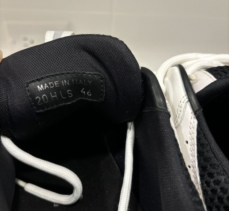 Dior B22 Sneakers White Black Blue