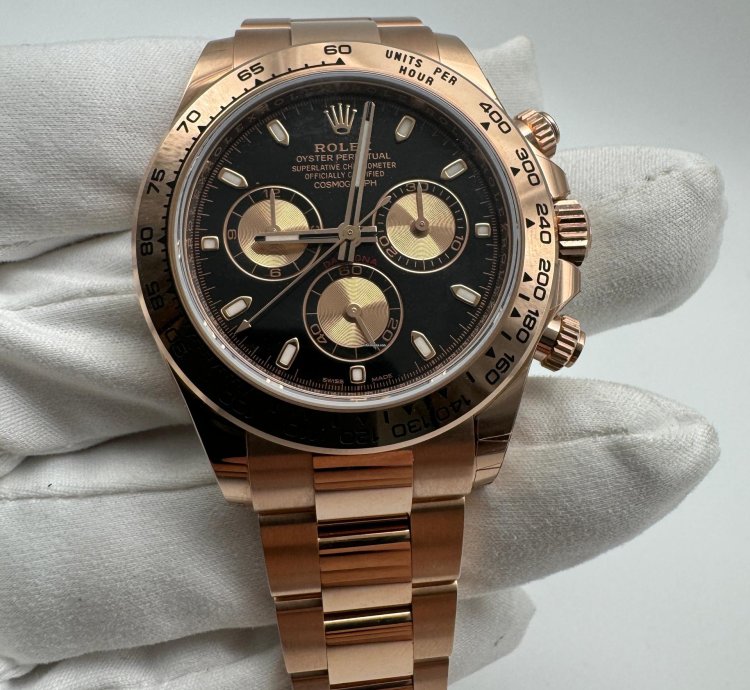 Rolex Daytona 116505 Everose Gold Black Dial New 2022