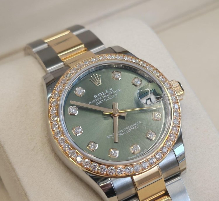 Rolex Datejust 31 Green Oys