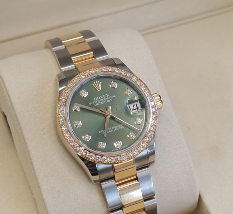 Rolex Datejust 31 Green Oys