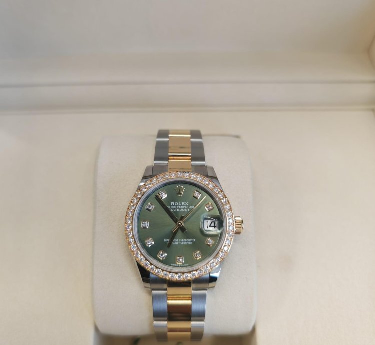 Rolex Datejust 31 Green Oys