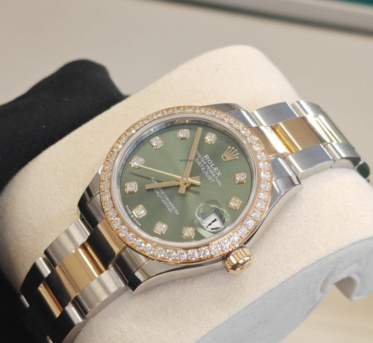 Rolex Datejust 31 Green Oys