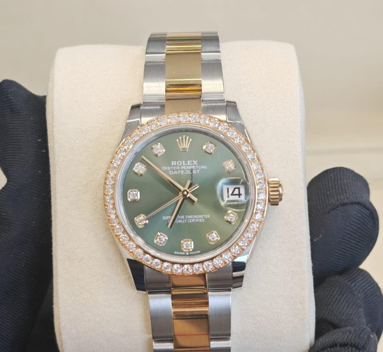 Rolex Datejust 31 Green Oys