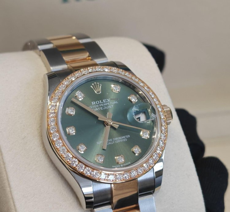 Rolex Datejust 31 Green Oys