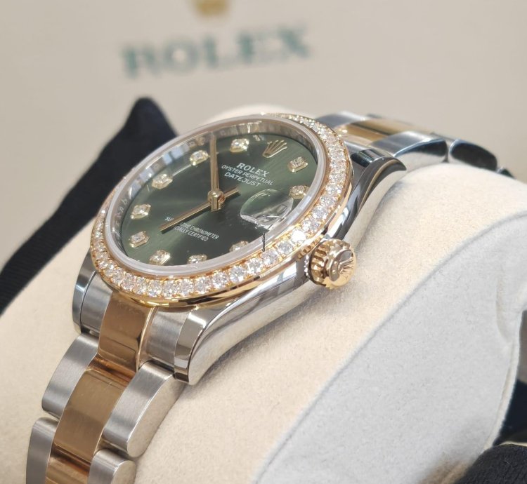 Rolex Datejust 31 Green Oys