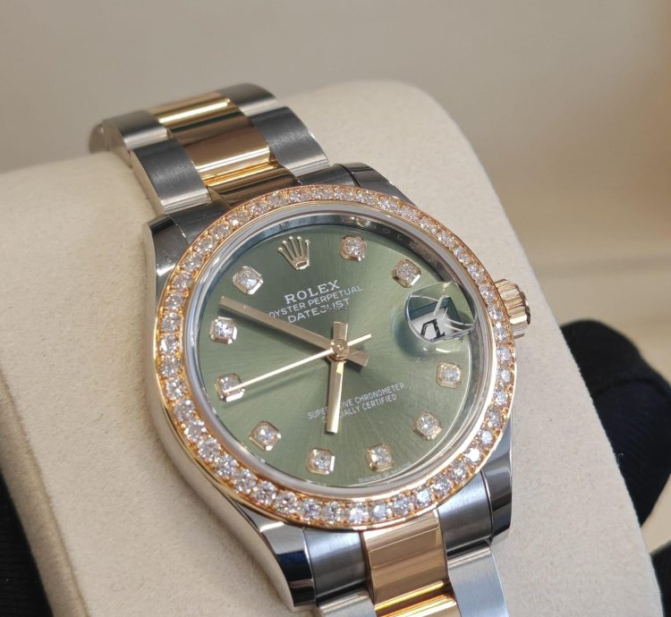 Rolex Datejust 31 Green Oys