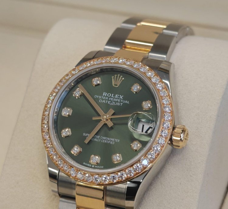 Rolex Datejust 31 Green Oys