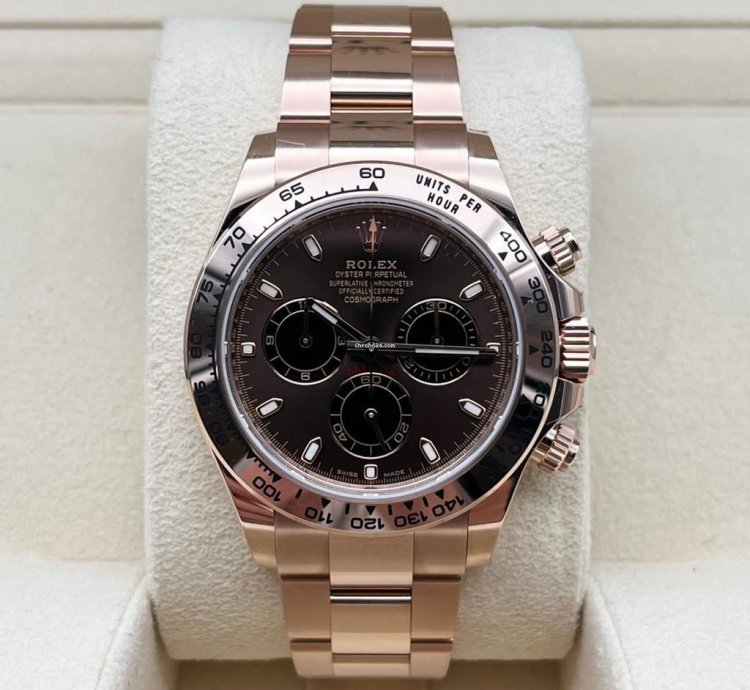 Rolex Daytona 116505 Neu 2022 Chocolate Fullset