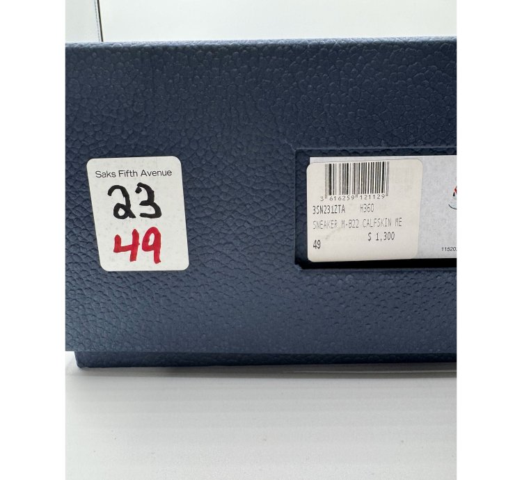 Dior B22 White Black Burgundy Gold Size 16 Eu 49