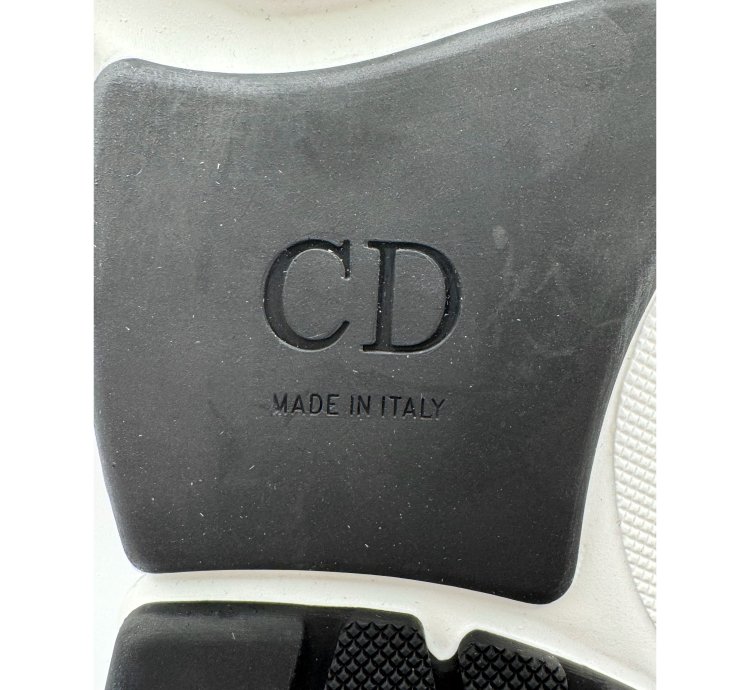 Dior B22 White Black Burgundy Gold Size 16 Eu 49