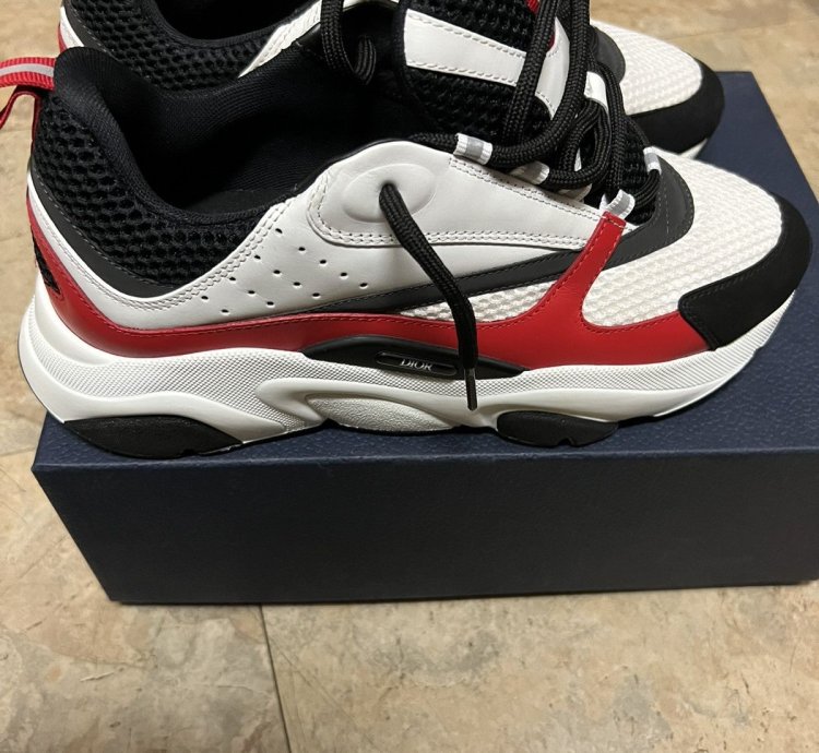 Dior B22 White Red