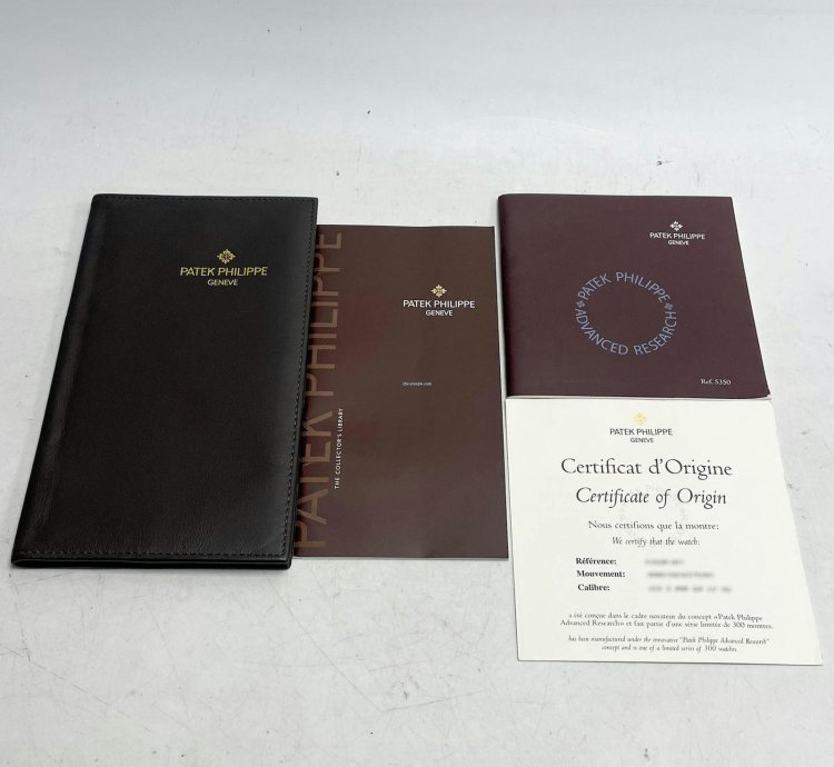 Patek Philippe Annual Calendar Complications Annual Calendar Advanced Research 5350r-001