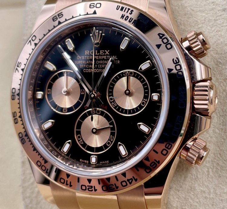 Rolex Daytona 116505 Rose Gold Black Dial Unworn 2022