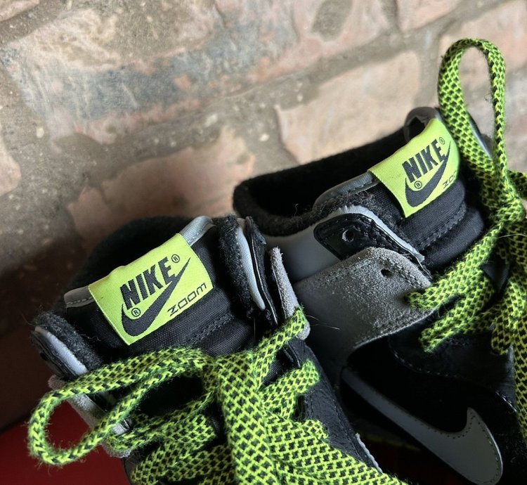 00s Vintage Nike Sb Dunk High Wrinkled Patent