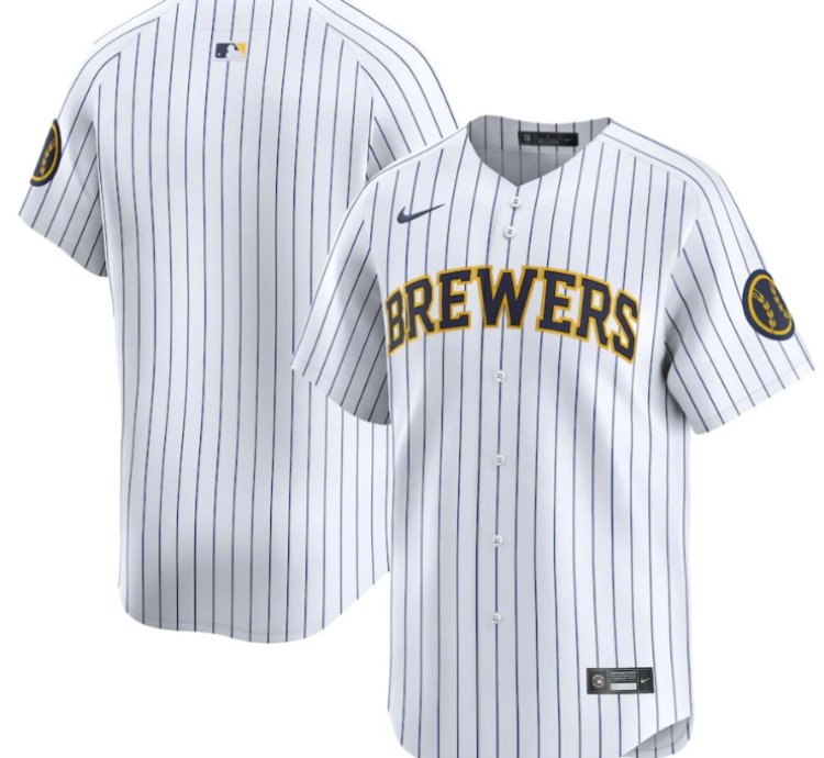 Milwaukee Brewers Alternate Limited Men Jersey - White