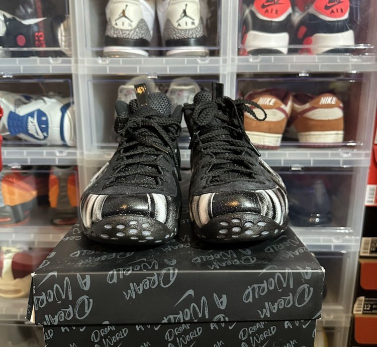 Nike Foamposite Dream World Black Size 12