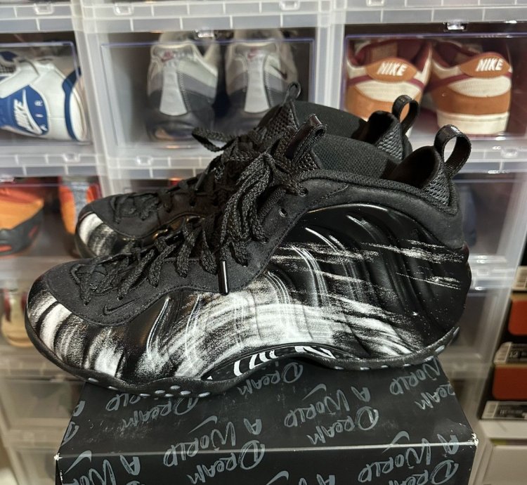 Nike Foamposite Dream World Black Size 12