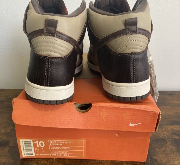 2003 Nike Dunk High Khaki Baroque