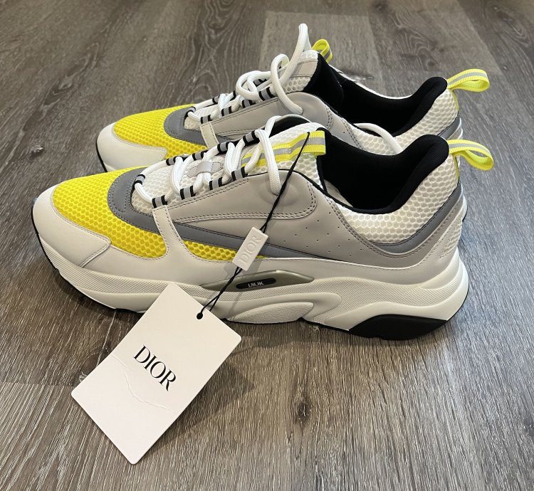 Dior B22 White Yellow
