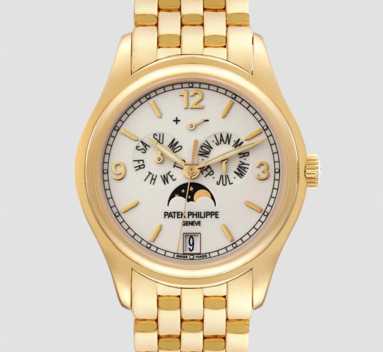 Patek Philippe Annual Calendar Complications Annual Calendar Yellow Gold Watch