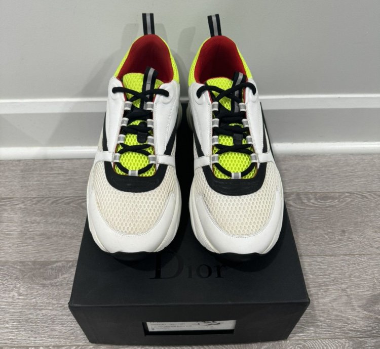 Dior B22 White Yellow Red Brand New