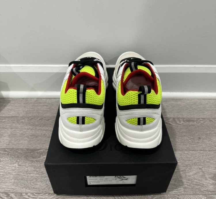 Dior B22 White Yellow Red Brand New