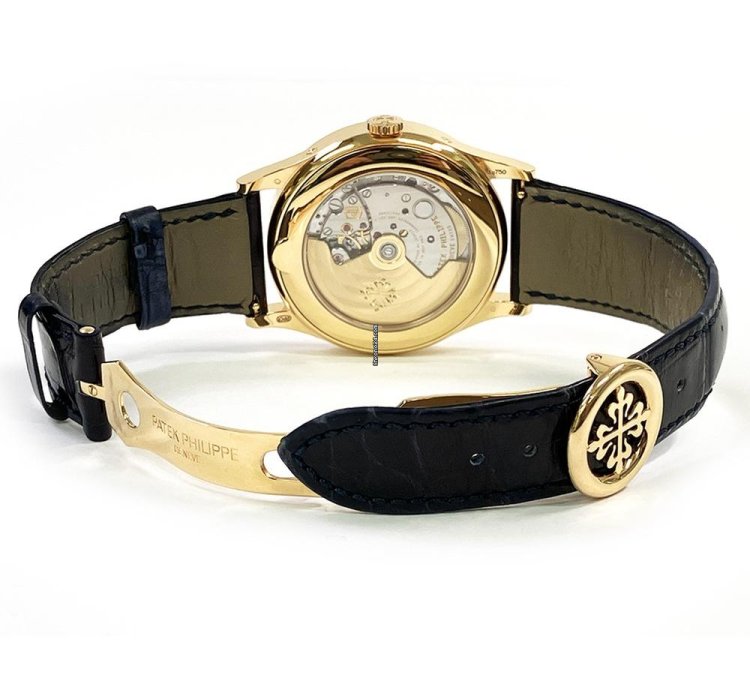 Patek Philippe Annual Calendar Complications Blue Diamond Dial 5396r-015