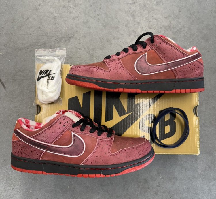 2008 Nike Sb Dunk Low Concepts Red Lobster
