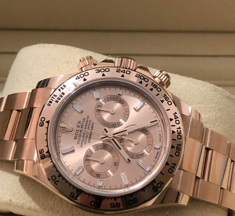 Rolex Daytona 116505a Sundust old Card