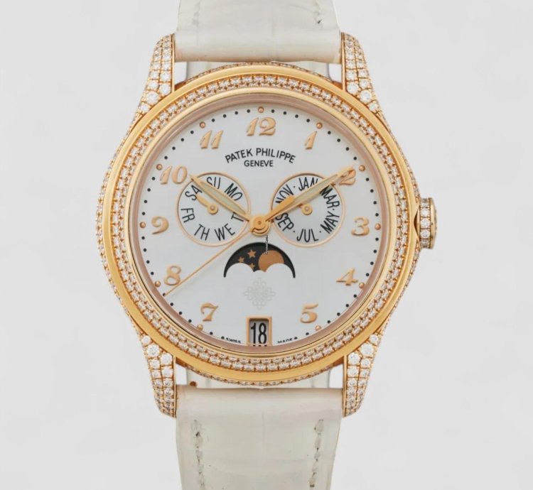 Patek Philippe Annual Calendar Complications Ladies Annual Calendar Moon Phase 37mm