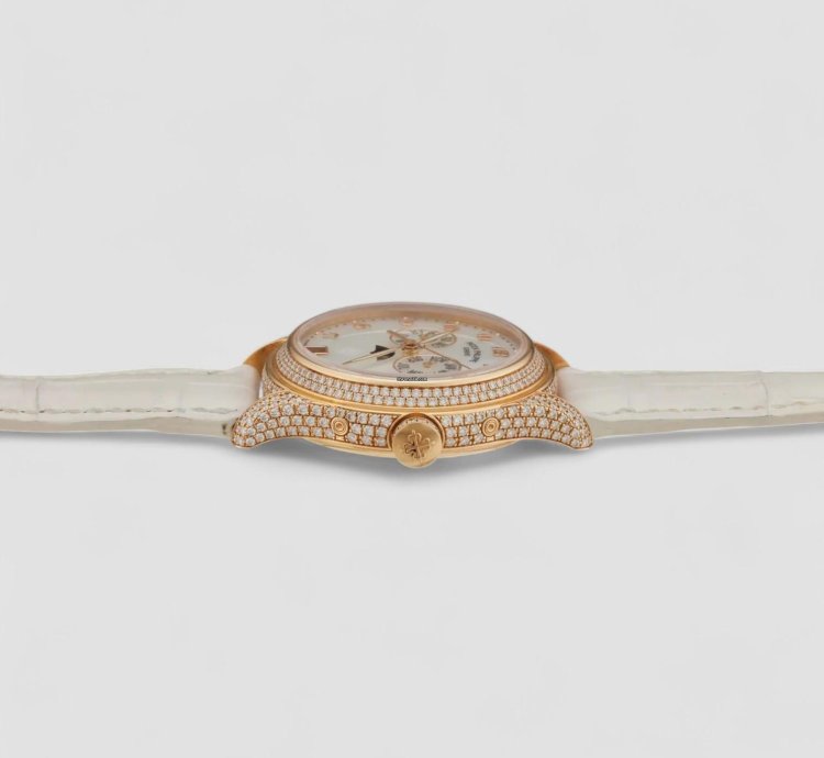 Patek Philippe Annual Calendar Complications Ladies Annual Calendar Moon Phase 37mm