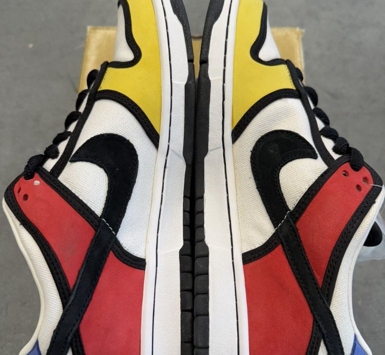 2008 Nike Sb Dunk Low Sb Piet Mondrian