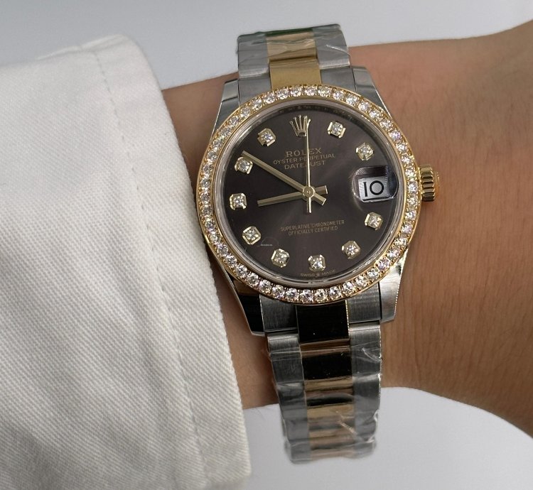 Rolex Datejust 31 Grey Oys