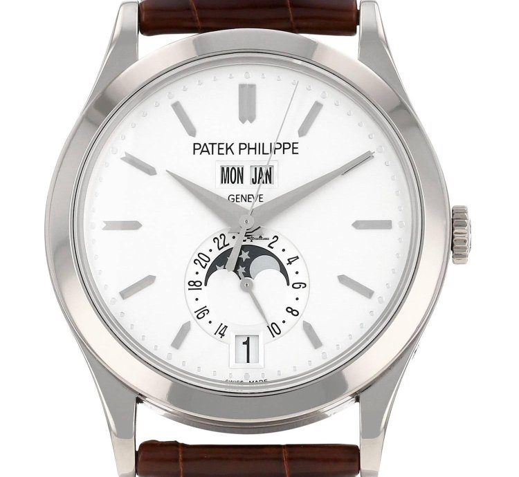 Patek Philippe Annual Calendar En Or Blanc Ref