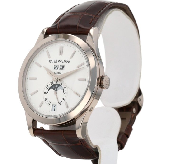 Patek Philippe Annual Calendar En Or Blanc Ref