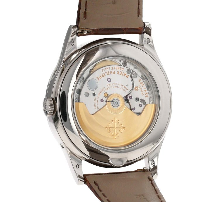 Patek Philippe Annual Calendar En Or Blanc Ref